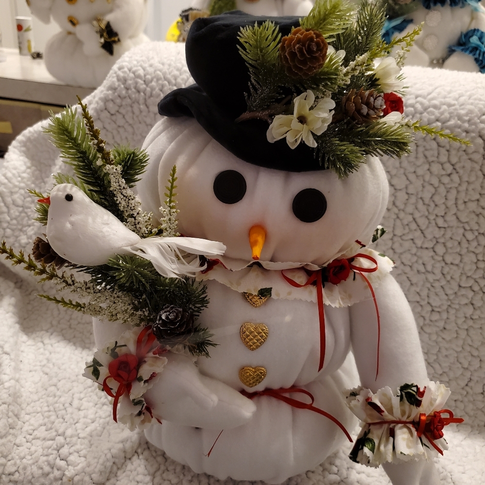 Winter Snowman - Picture 3 of 6